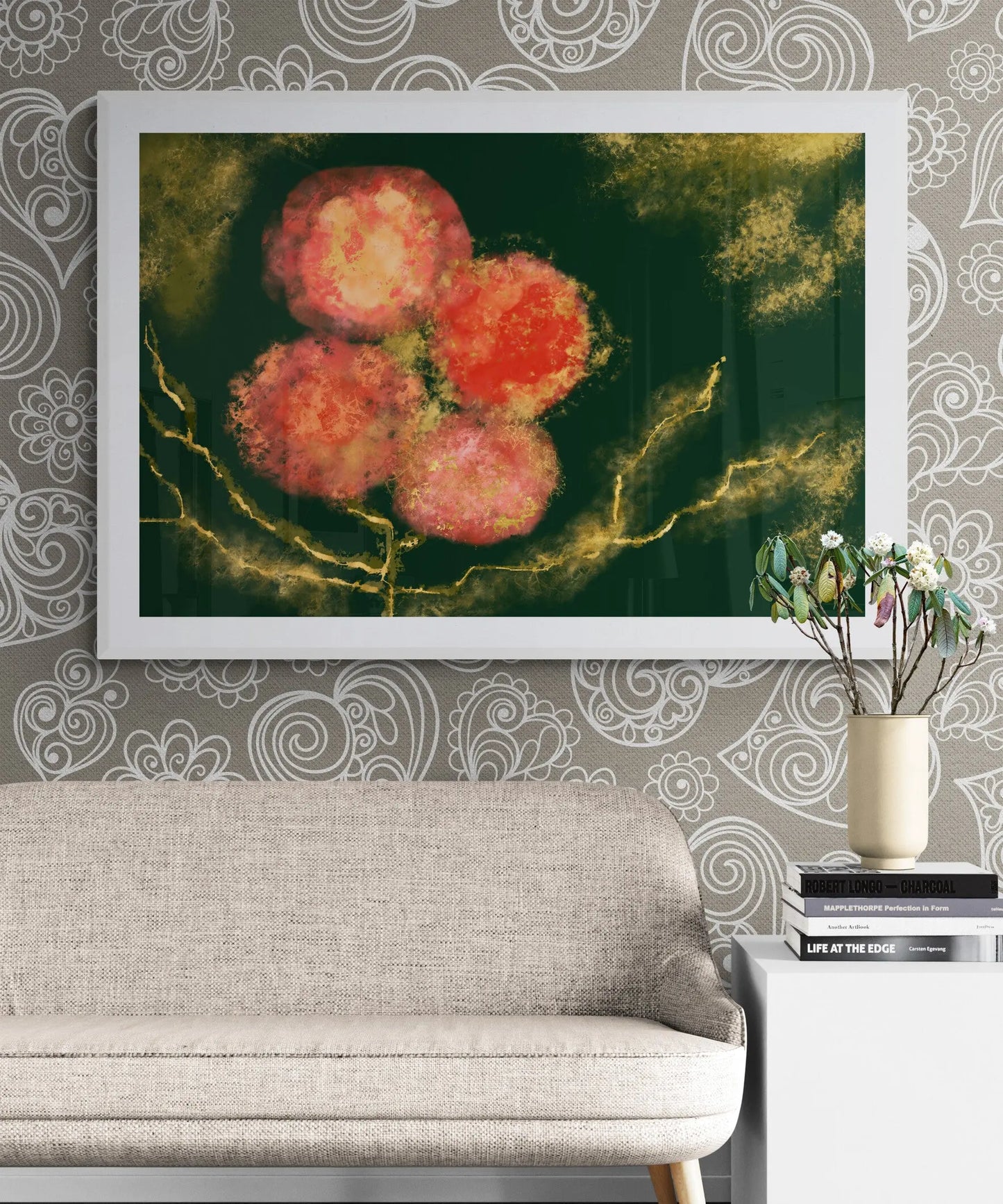 Electric Bloom Digital Artistry