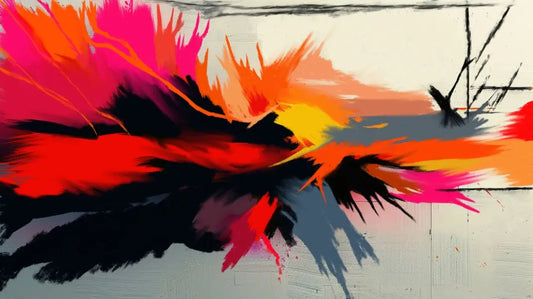 Dancing Flamescape Digital Artistry