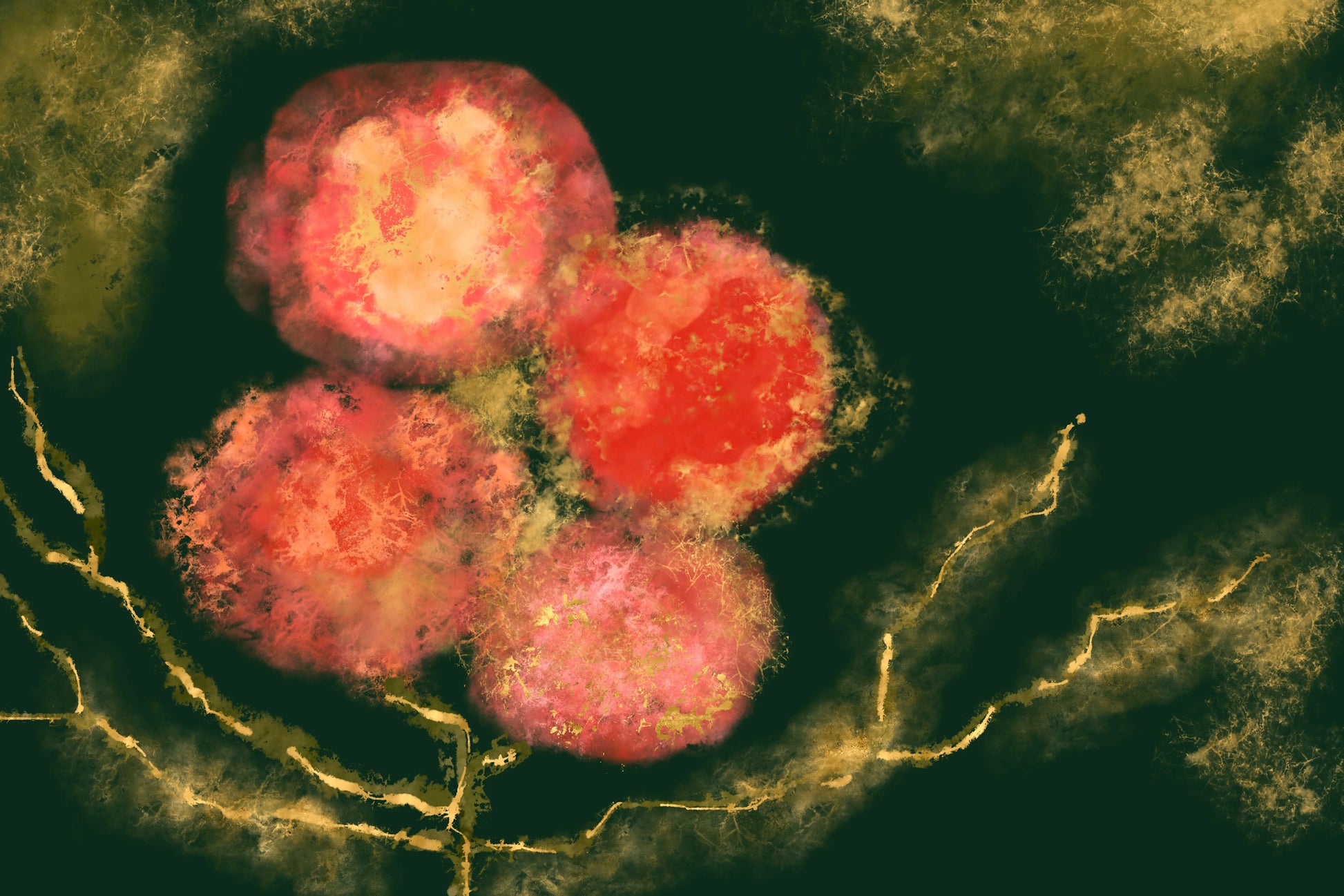 Electric Bloom Digital Artistry