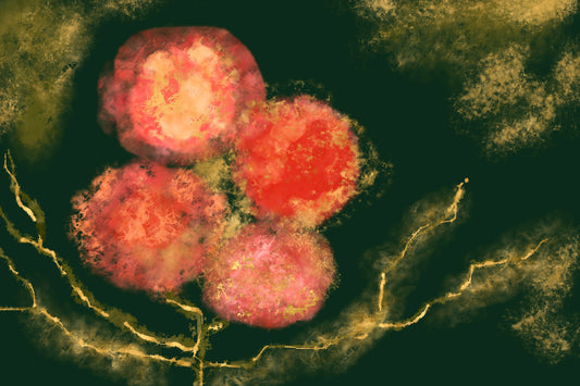 Electric Bloom Digital Artistry