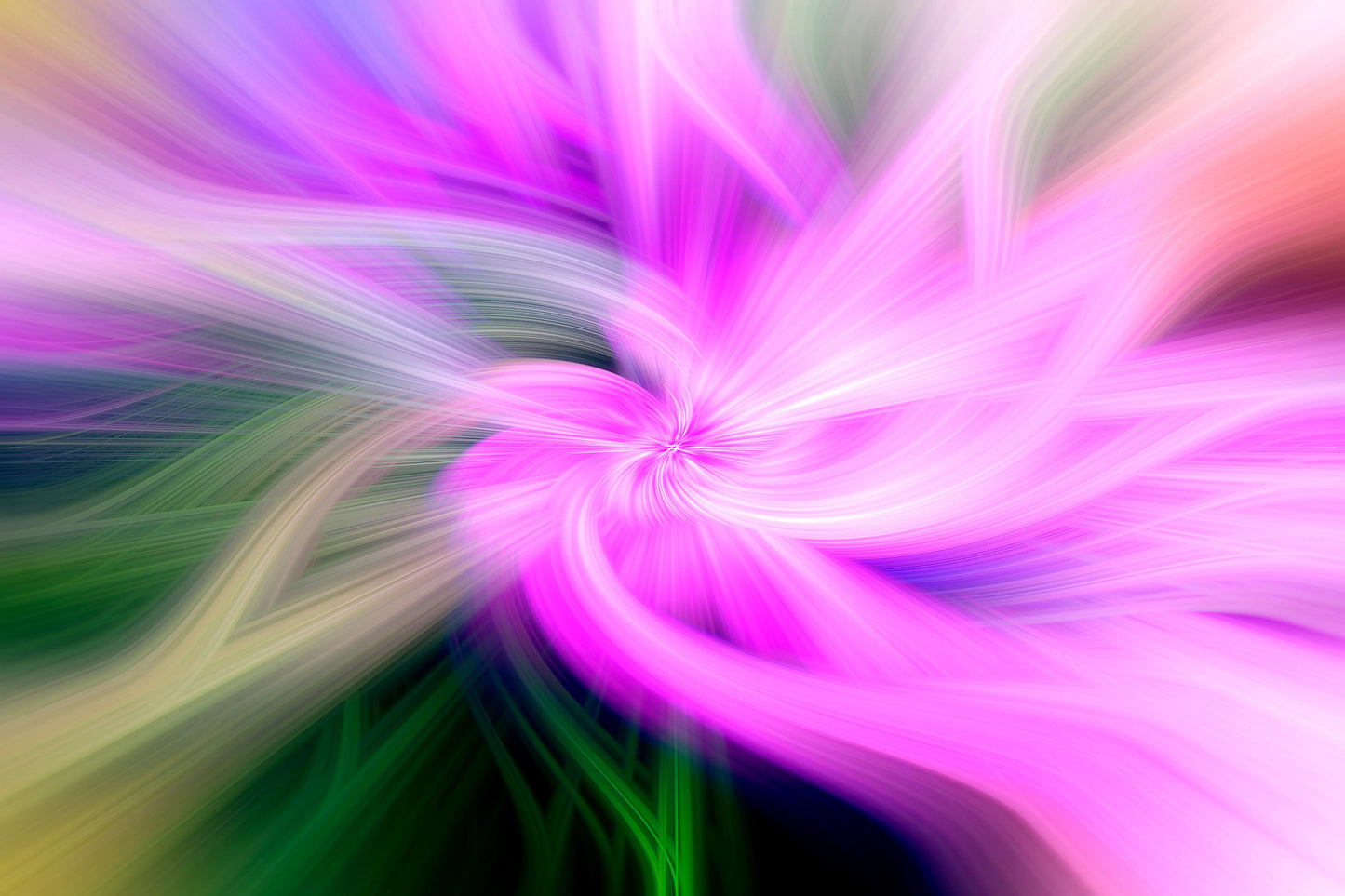 Abstract colorful swirl with vibrant pink and purple hues.