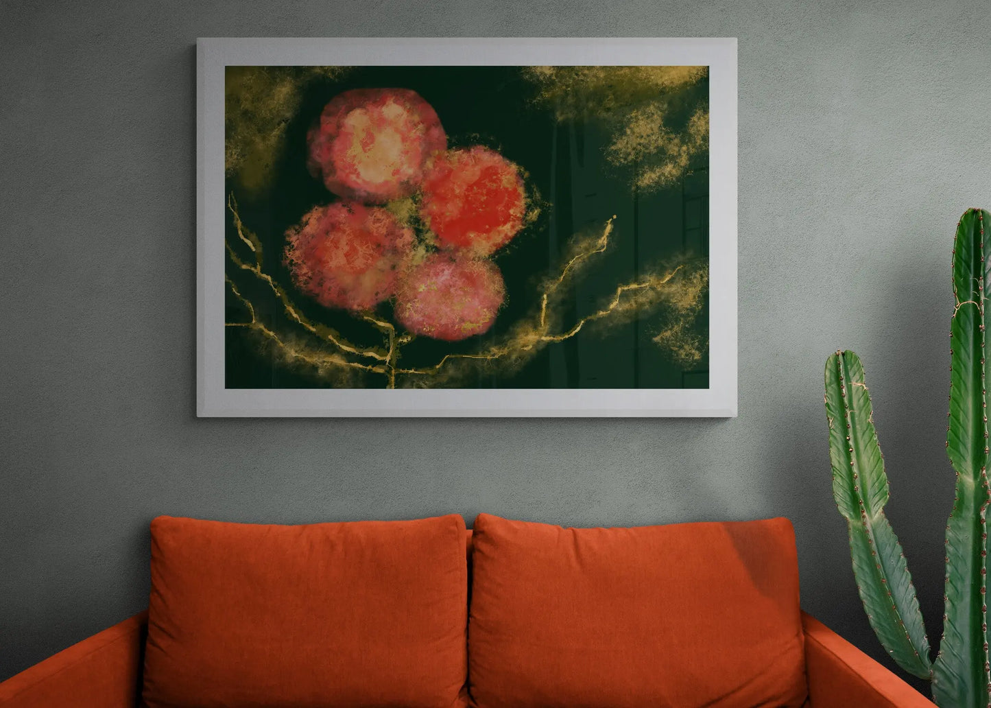 Electric Bloom Digital Artistry
