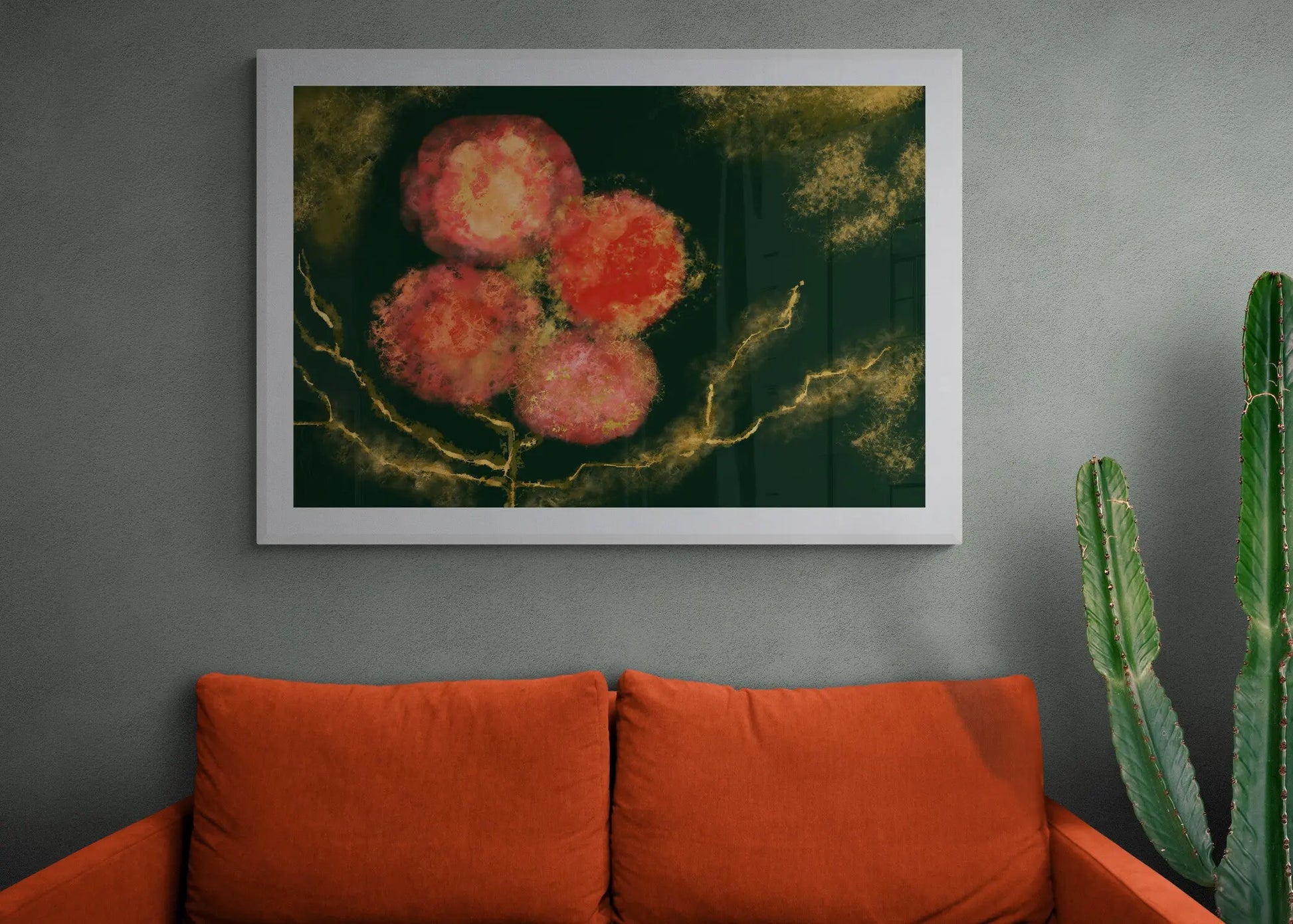 Electric Bloom Digital Artistry