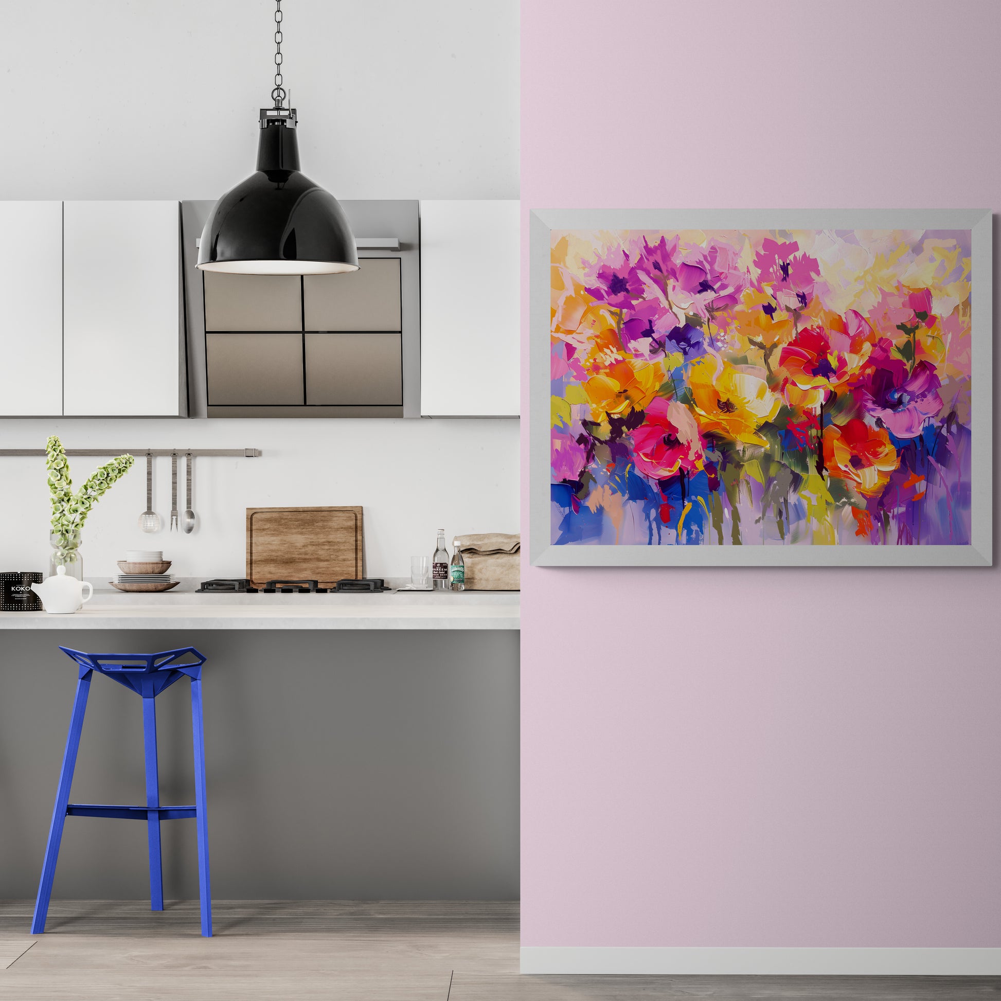 abstract nature watercolour digital art print instant download for modern home decor